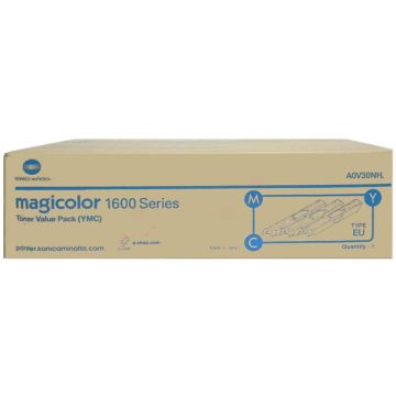 Toners d'origine - Konica Minolta A0V30NH - multipack 3 couleurs : cyan, magenta, jaune