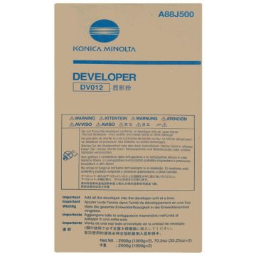 Développeur d'origine - Konica Minolta A88J500 / DV-012 - noir
