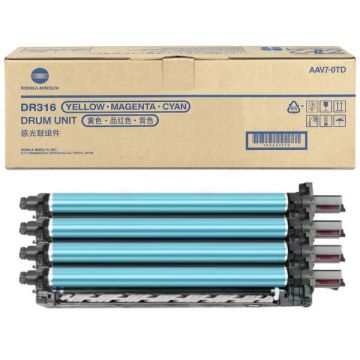 Tambour d'origine - Konica Minolta AAV70TD / DR-316 C - multicouleur