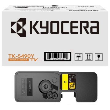 Toner d'origine - Kyocera 1T0C22ANL1 / TK-5490 Y - jaune