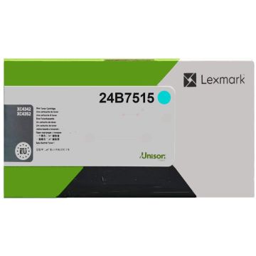 Toner d'origine - Lexmark 24B7515 - cyan