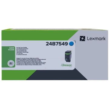 Toner d'origine - Lexmark 24B7549 - cyan