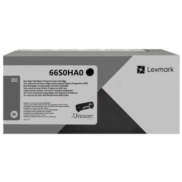 Toner d'origine - Lexmark 66S0HA0 - noir