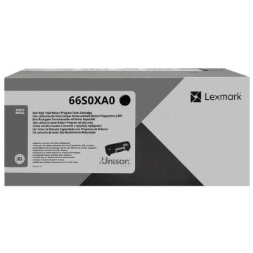 Toner d'origine - Lexmark 66S0XA0 - noir