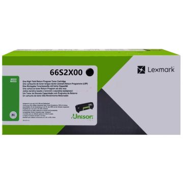 Toner d'origine - Lexmark 66S2X00 - noir