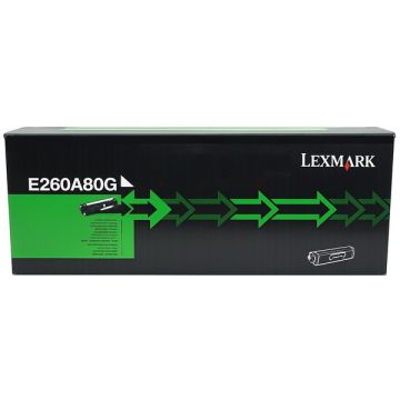 Toner d'origine - Lexmark E260A80G - noir