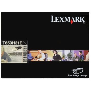 Toner d'origine - Lexmark T650H31E - noir