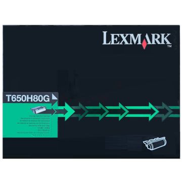 Toner d'origine - Lexmark T650H80G - noir