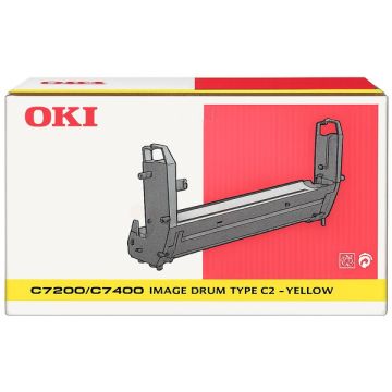 Tambour d'origine - OKI 41304109 / TYPE C2 - jaune