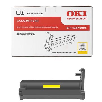 Tambour d'origine - OKI 43870005 - jaune