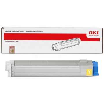 Toner d'origine - OKI 44036021 - jaune