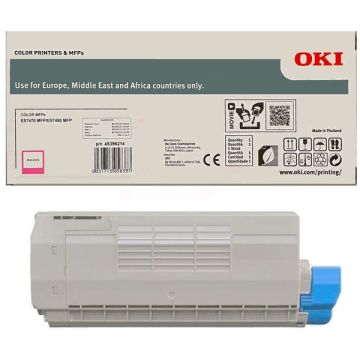 Toner d'origine - OKI 45396214 - magenta