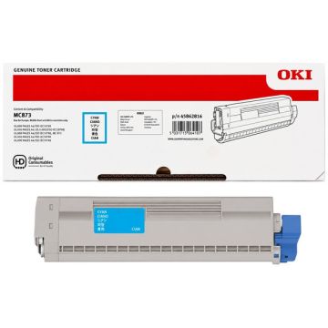 Toner d'origine - OKI 45862816 - cyan