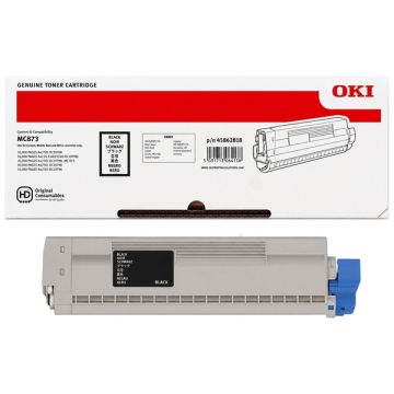 Toner d'origine - OKI 45862818 - noir