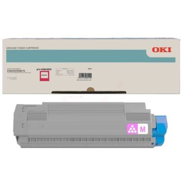 Toner d'origine - OKI 45862820 - magenta