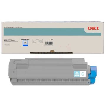 Toner d'origine - OKI 45862821 - cyan