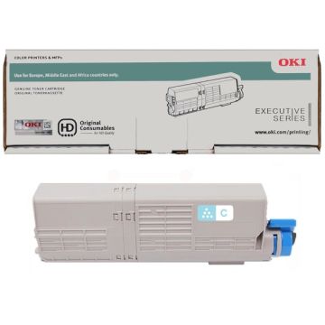 Toner d'origine - OKI 46490623 - cyan