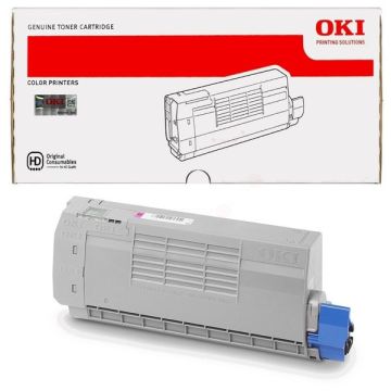 Toner d'origine - OKI 46507614 - magenta