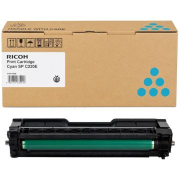 Toner d'origine - Ricoh 406097 / SPC 220 E - cyan