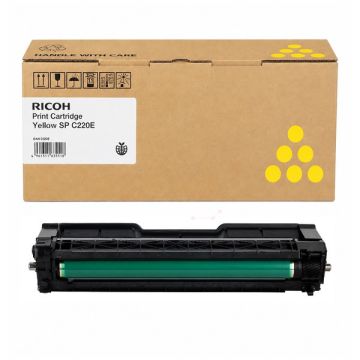 Toner d'origine - Ricoh 406106 / SPC 220 E - jaune