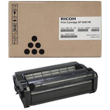 Toner d'origine - Ricoh 406685 / SP 5200 HE - noir