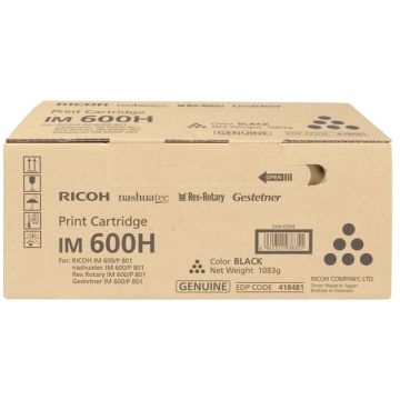 Toner d'origine - Ricoh 418481 / IM 600H - noir