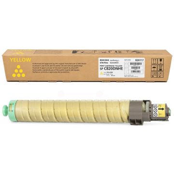 Toner d'origine - Ricoh 820117 / TYPE SP C 820 - jaune