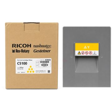 Toner d'origine - Ricoh 828222 / TYPE C 5100 - jaune