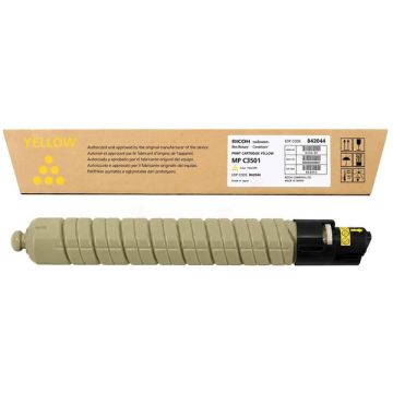 Toner d'origine - Ricoh 842044 / TYPE MP C 3501 - jaune