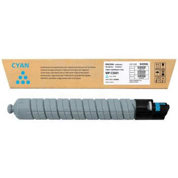 Toner d'origine - Ricoh 842046 / TYPE MP C 3501 - cyan