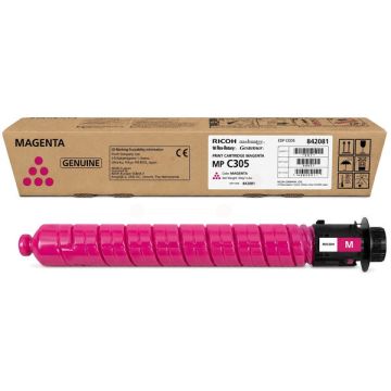 Toner d'origine - Ricoh 842081 / TYPE MPC 305 E - magenta