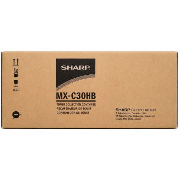 Collecteur de toner d'origine - Sharp MXC30HB