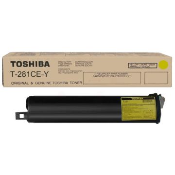 Toner d'origine - Toshiba 6AK00000107 / T-281 CE-Y - jaune