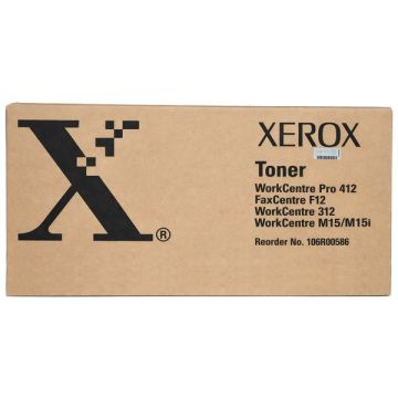Toner d'origine - Xerox 106R00586 - noir