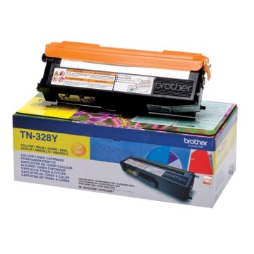 Toner d'origine - Brother TN328Y - jaune