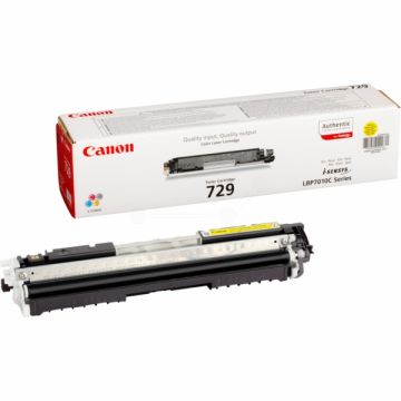 Toner d'origine - Canon 4367B002 / 729 Y - jaune