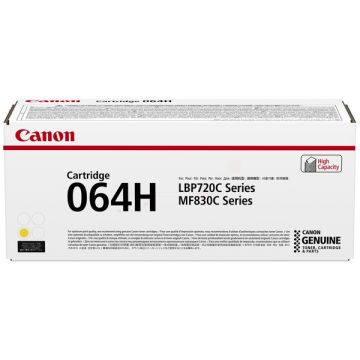Toner d'origine - Canon 4932C002 / 064 H - jaune Toner d'origine - Canon 4932C002 / 064 H - jaune