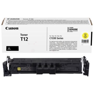 Toner d'origine - Canon 5095C006 / T12 - jaune