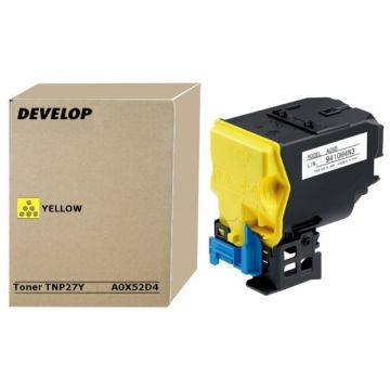 Toner d'origine - Develop A0X52D4 / TNP-27 Y - jaune