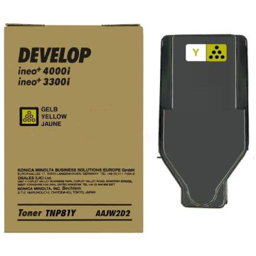 Toner d'origine - Develop AAJW2D2 / TNP-81 Y - jaune
