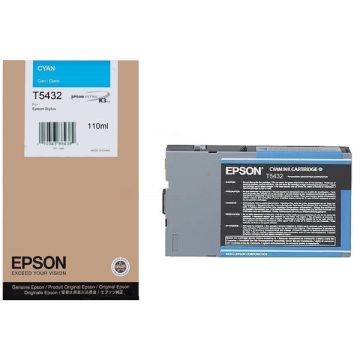 Cartouche d'origine - Epson C13T543200 / T5432 - cyan