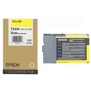 Cartouche d'origine - Epson C13T543400 / T5434 - jaune