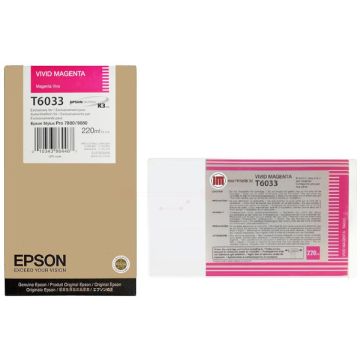 Cartouche d'origine - Epson C13T603300 / T6033 - magenta