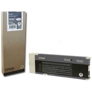 Cartouche d'origine - Epson C13T618100 / T6181 - noire