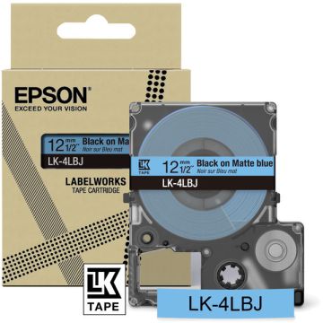 Rouleau d'étiquettes d'origine - Epson C53S672080 / LK-4LBJ - noir, bleu