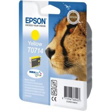 Cartouche d'origine - Epson C13T07144022 / T0714 - jaune Cartouche d'origine - Epson C13T07144022 / T0714 - jaune