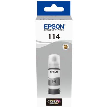 Bouteille d'encre d'origine - Epson C13T07B540 / 114 - grise
