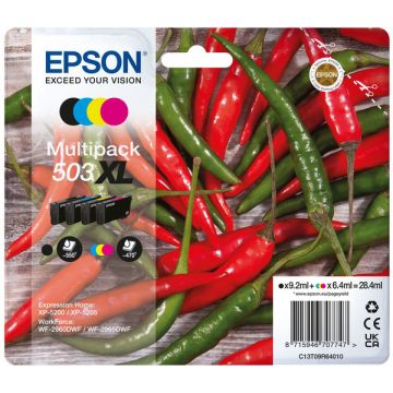Cartouches d'origine - Epson C13T09R64020 / 503XL - multipack 4 couleurs : noire, cyan, magenta, jaune