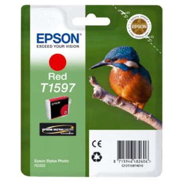 Cartouche d'origine - Epson C13T15974010 / T1597 - rouge