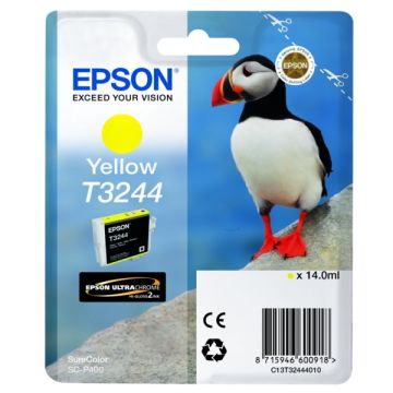 Cartouche d'origine - Epson C13T32444010 / T3244 - jaune